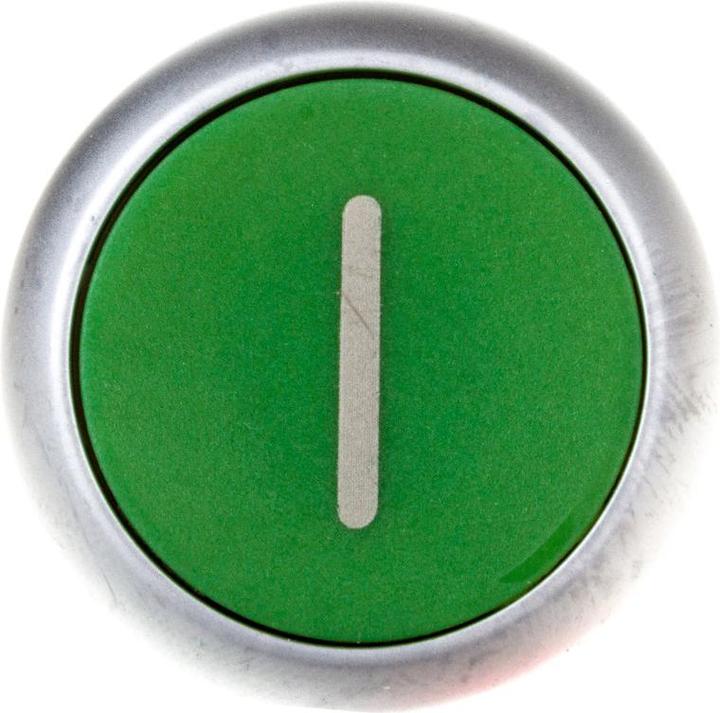 Actual product image Eaton M22-DR-G-X1 Push-button 216630 flat green I latching 216630