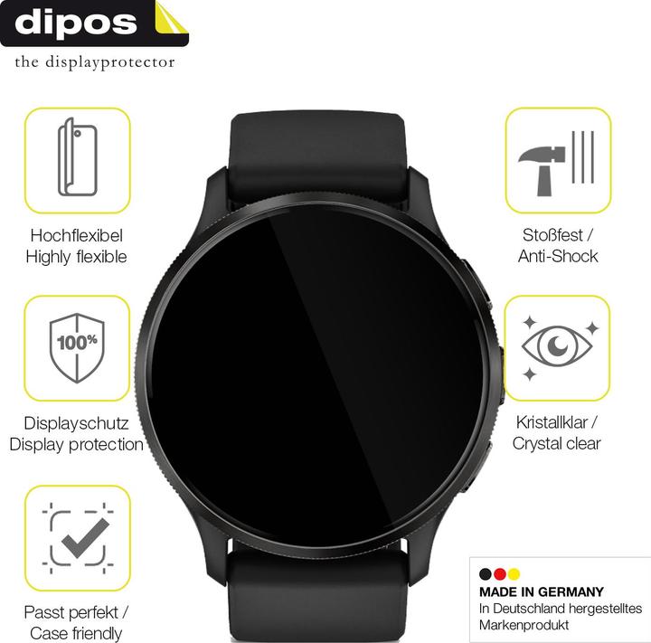 Produktbild Dipos Displayschutzfolie Full-Cover 3D (Garmin Venu 3)