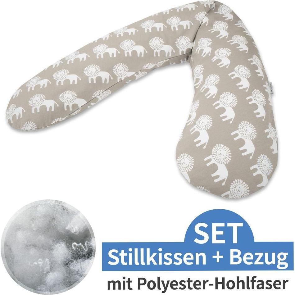 Theraline, Stillkissen, Stillkissen "Das Original" mit Polyester Hohlfaser Füllung inkl. Bezug 190 cm (190 cm)