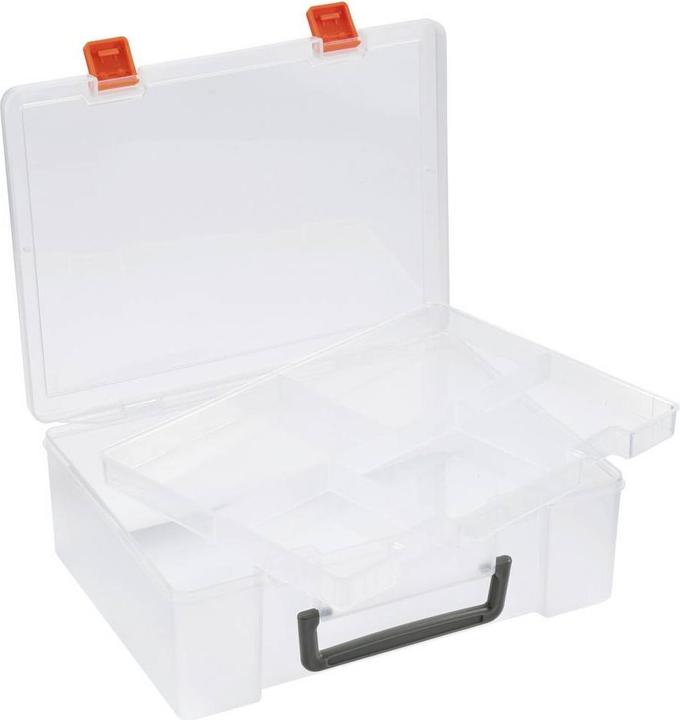 Actual product image Tru Components Sortimentskasten (L x B x H) 250 x 190 x 80 mm Anzahl Fächer: 6