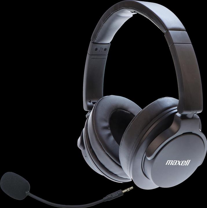 Maxell Bass 13 Wireless Bluetooth Headphones Black (20 h, Wireless)