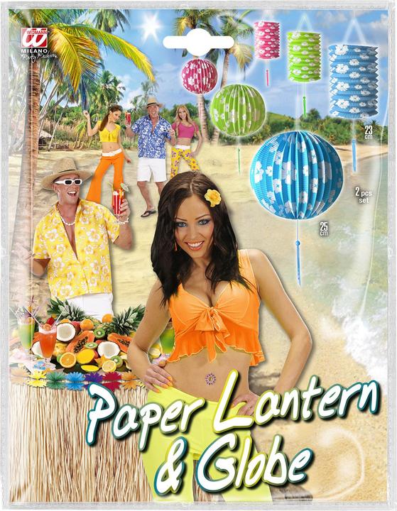 Actual product image Widmann Lampion lantern set (1 pcs.)