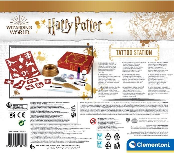 Immagine prodotto Clementoni Stazione di creazione di tatuaggi di Harry Potter