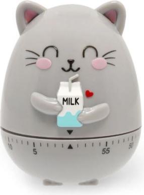 Produktbild Legami Kitchen Timer Kitty, Küchentimer, Kurzzeitmesser, Eieruhr, Küchenuhr, Kochuhr, KT0004