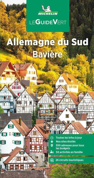 Produktbild Michelin Le Guide Vert Allemagne du Sud-Baviere (Französisch, 2023)