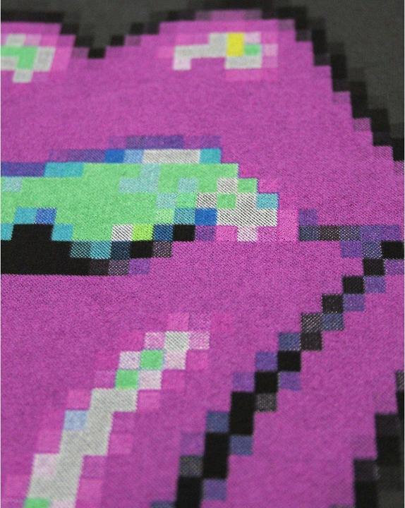 Actual product image Amplified Pixel Lick Tshirt (S)