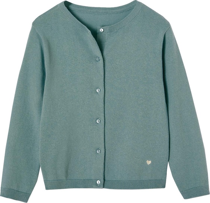 Vertbaudet Mädchen Strickjacke BASICS Oeko-Tex