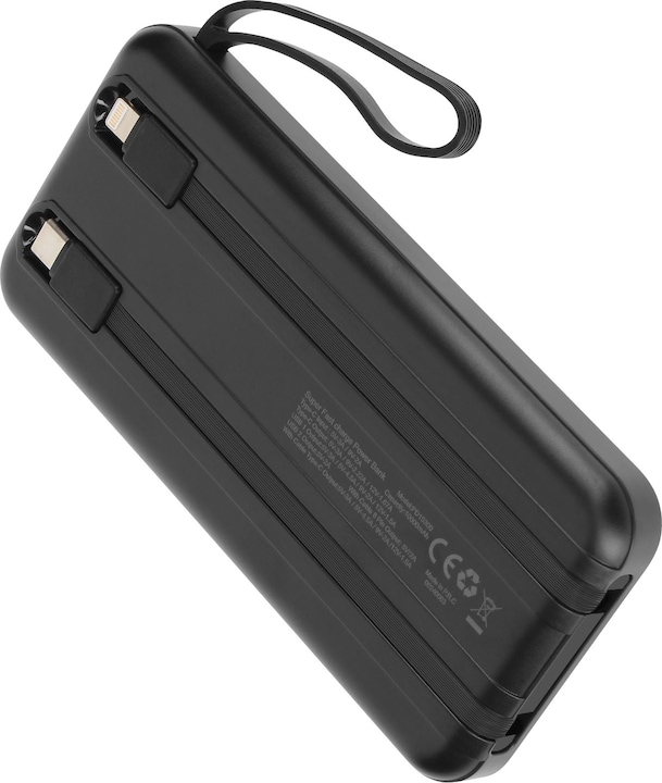 Image du produit LinQ Banque de puissance 10 000mAh + câble Lightning / USB-C (10000 mAh)