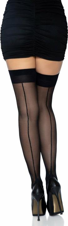 Immagine prodotto Leg Avenue Calze A Contrasto Con Tacco Cubano Taglia Unica (Taglia unica)