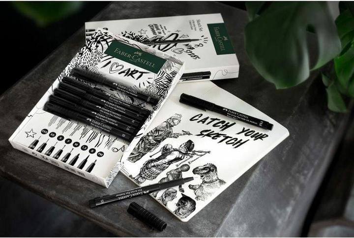 Immagine prodotto Faber-Castell Kreativset Pitt (Nero, 8x)