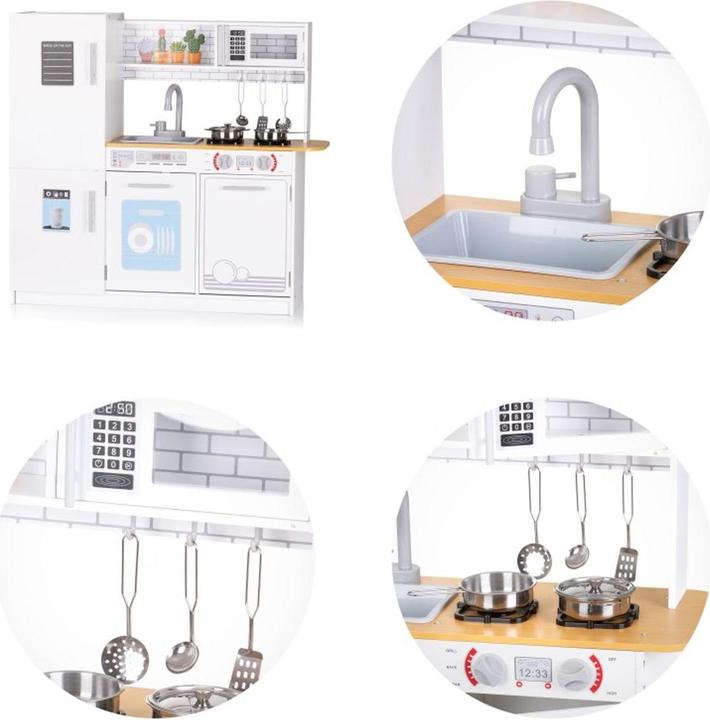 Actual product image Chipolino Holzkinderküche 80cm LED-Licht