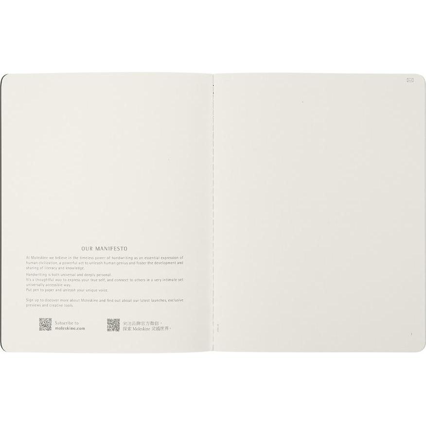Thumbnail - Moleskine, Heft + Block, Smart Cahier (25 x 19 cm, Blanko, Weicher Einband)