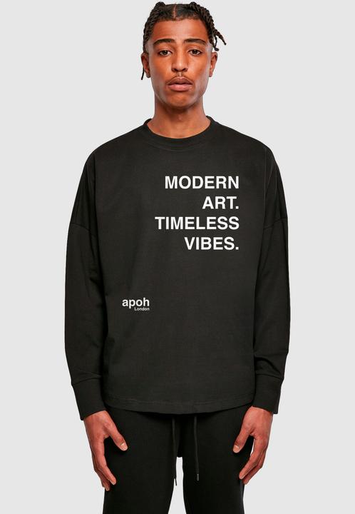 Produktbild Merchcode APOH - Modern Art Slogan Oversized Longsleeve - 197657 (XL)