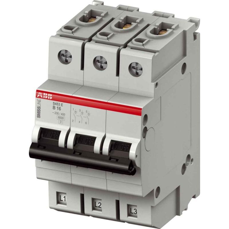 ABB, Schutzschalter, S403E-B32 Leitungsschutzschalter 32A 3p 6kA steckbar