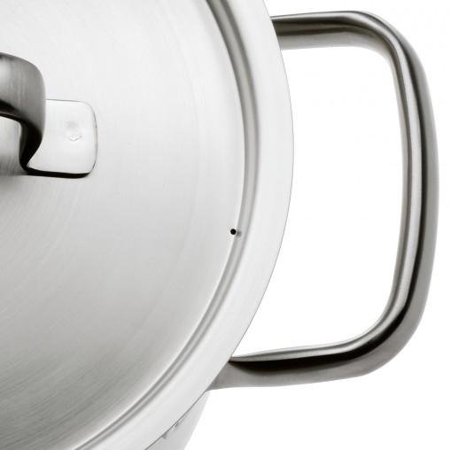Immagine prodotto WMF Teglia GOURMET PLUS color argento (16 cm, Pirofila + casseruola, Pentola, Acciaio inossidabile)