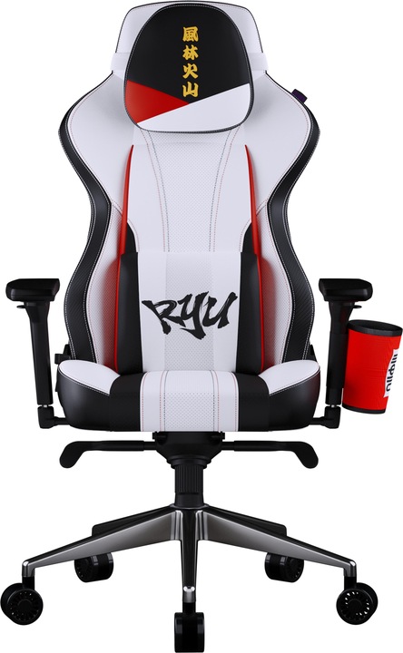 Image du produit Cooler Master Fauteuil Caliber X2 Street Fighter 6 Ryu (Noir/Blanc/Rouge)