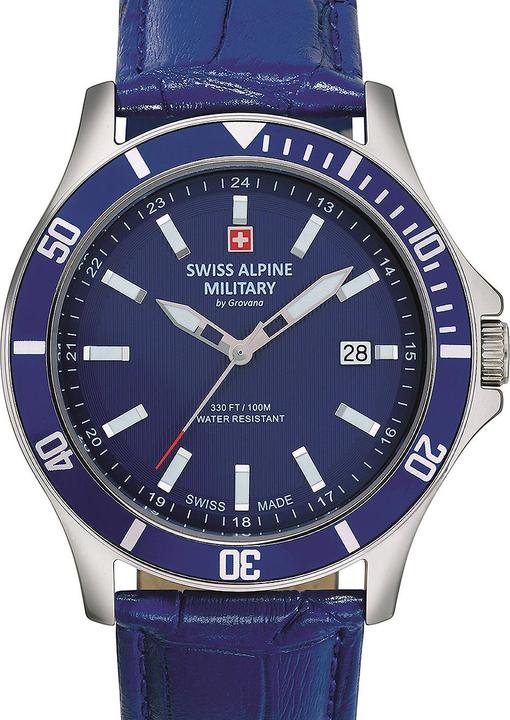 Swiss Alpine Military 7022.1535 (Orologio da polso analogico, 42 mm)