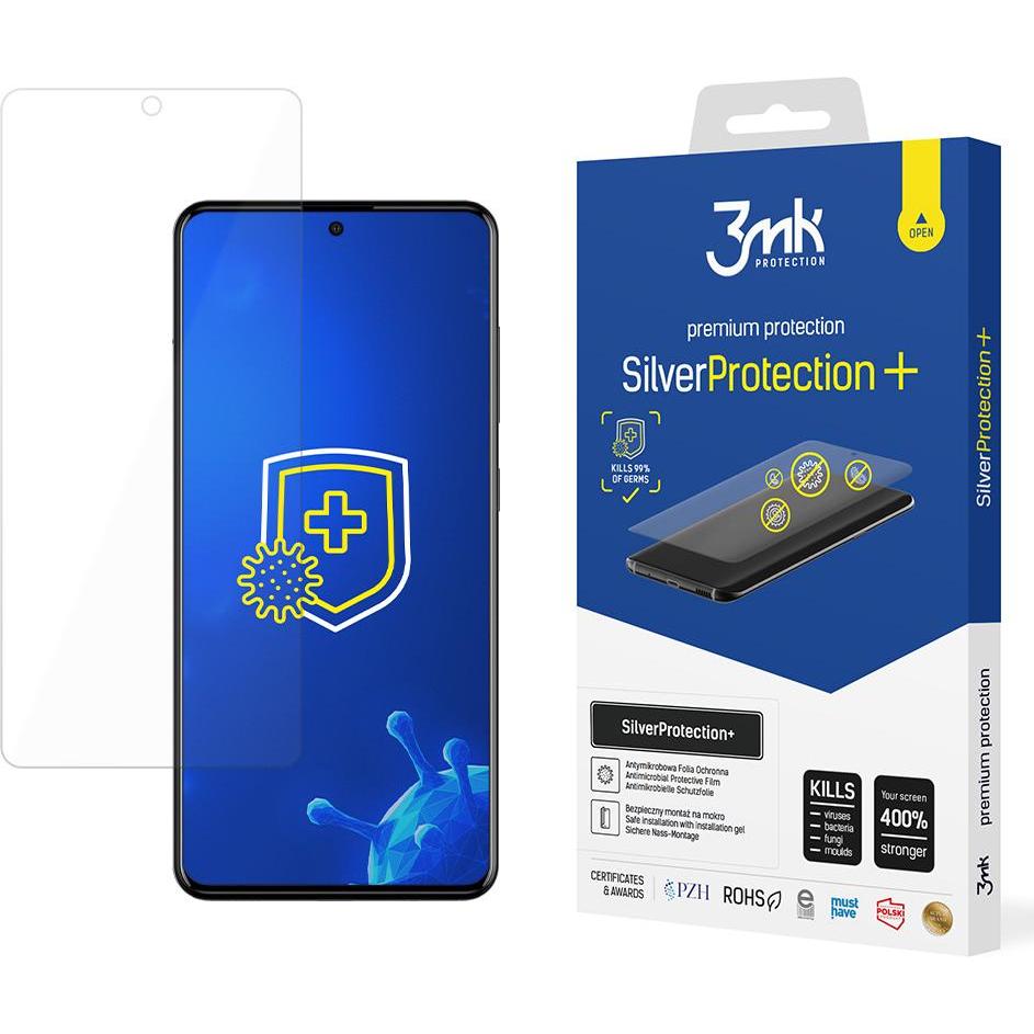 3MK Samsung Galaxy 851 4G - SilverProtection+ (1 Stück, Samsung Galaxy A51), Smartphone Schutzfolie, Silber