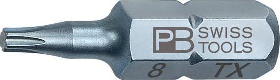 Image du produit PB Swiss Tools Bits de précision C6-400/8 (Six pans creux TX)