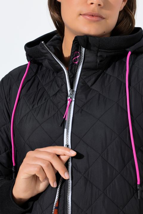 Actual product image Laurasøn Quilted Jacket Printed Lining (50)