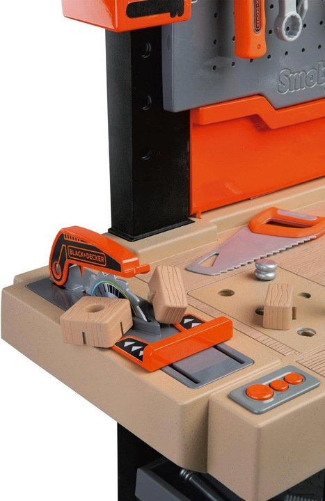 Actual product image Smoby Black + Decker Super Workbench Center