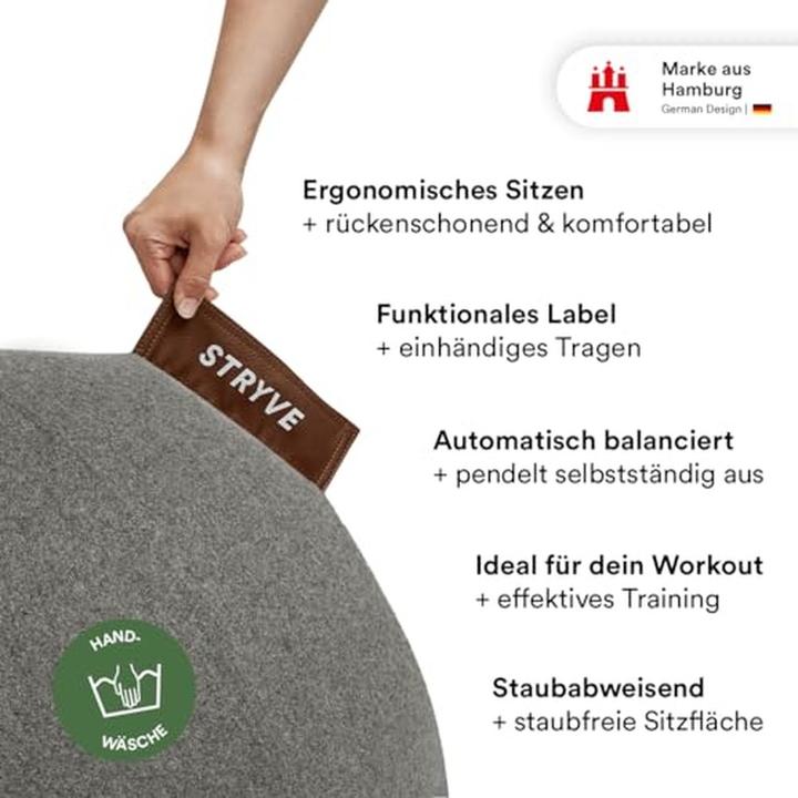 Actual product image Stryve Active 70 cm exercise ball (70 cm)
