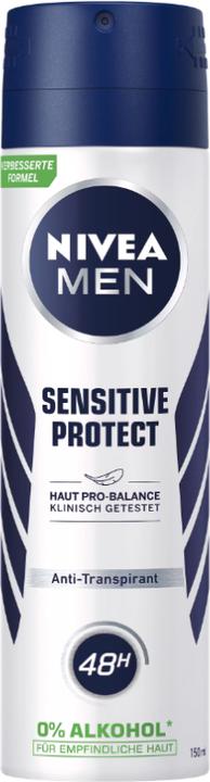 Produktbild NIVEA MEN Deo Derma Control Spray Sensitive, 150 ml (Spray, 150 ml)