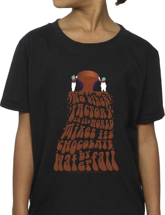 Produktbild Willy Wonka & the Chocolate Factory Chocolate Waterfall TShirt Mädchen (104)