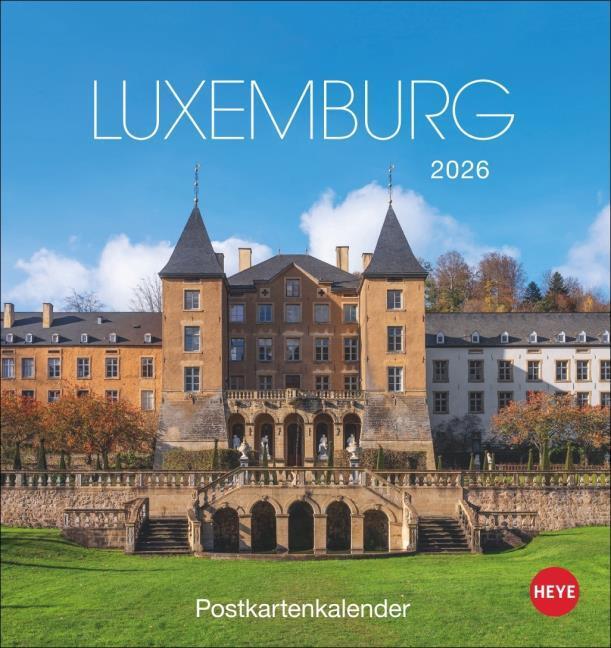 Produktbild LuxemburgPostkartenkalender2026 (Deutsch)