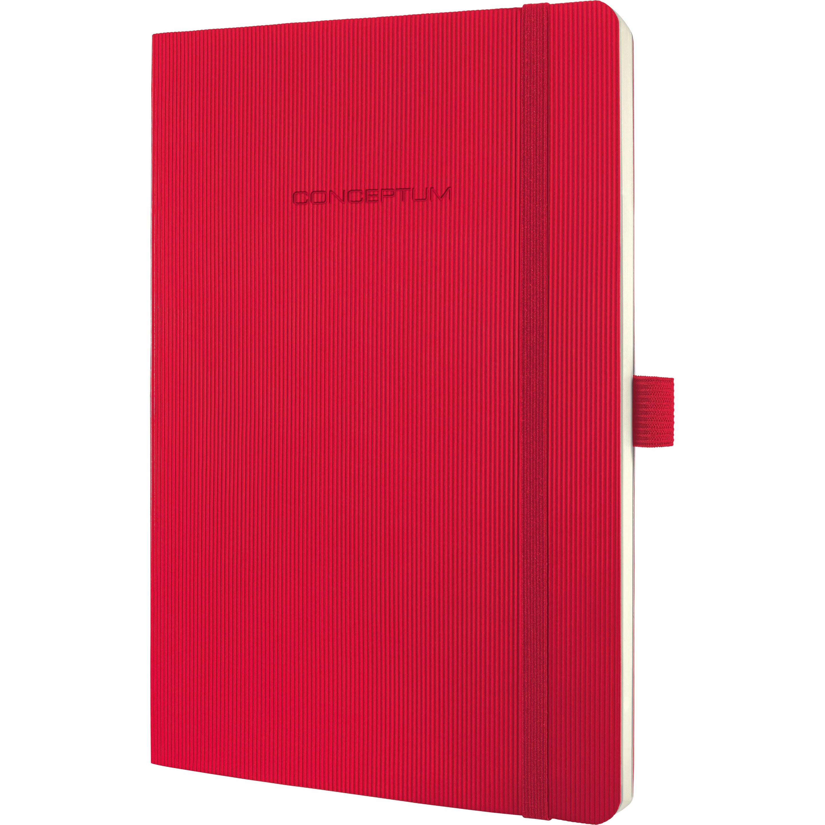 Thumbnail - Sigel, Heft + Block, Notizbuch CONCEPTUM Softcover Softwave (A5, Kariert, Weicher Einband)