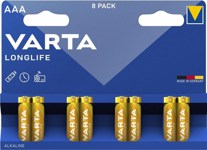 Immagine prodotto Varta Longlife (8 pz., AAA, 1200 mAh)