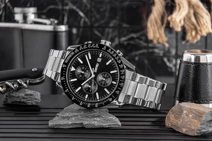 Immagine prodotto Skmei 9253SIBK Herrenuhr + BOX