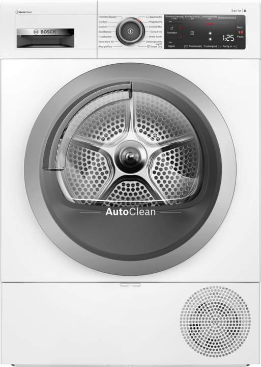 Actual product image Bosch Hausgeräte WTX87M40 (8 kg, Right)
