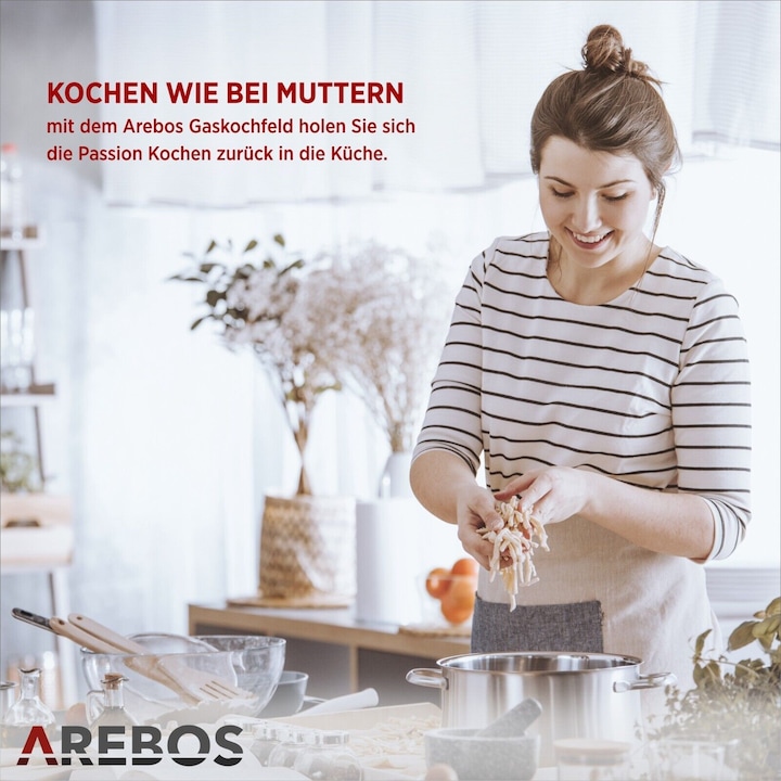 Produktbild Arebos Gasherd