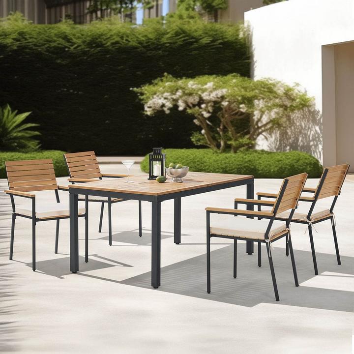 Produktbild Juskys Gartengarnitur (150 x 90 x 74 cm)