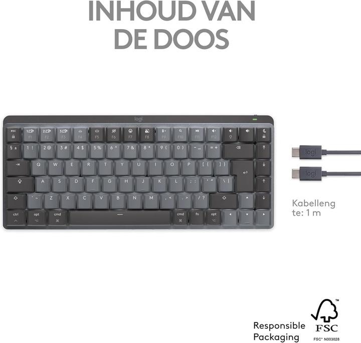 Actual product image Logitech MX Mechanical Mini (US, Wireless)