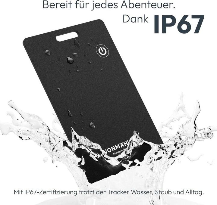 Actual product image Vonmählen FindMe - Tracking Card (iOS)