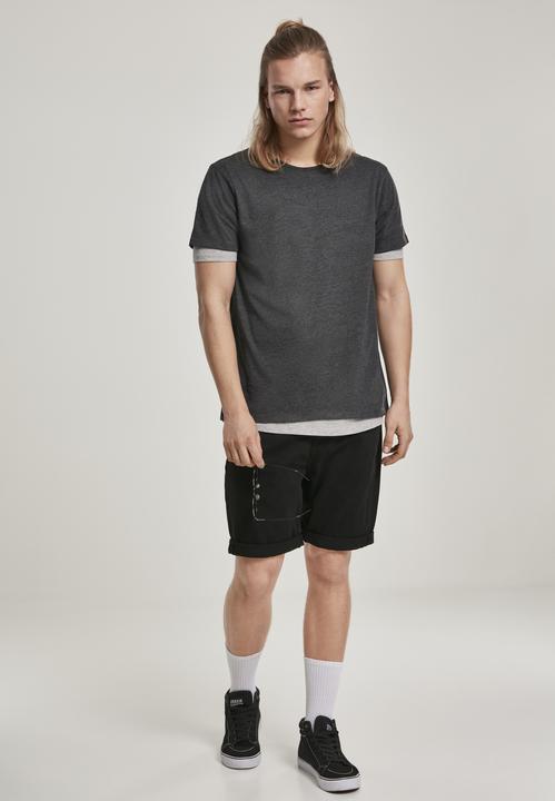 Produktbild Urban Classics Full Double Layered Tee (S)