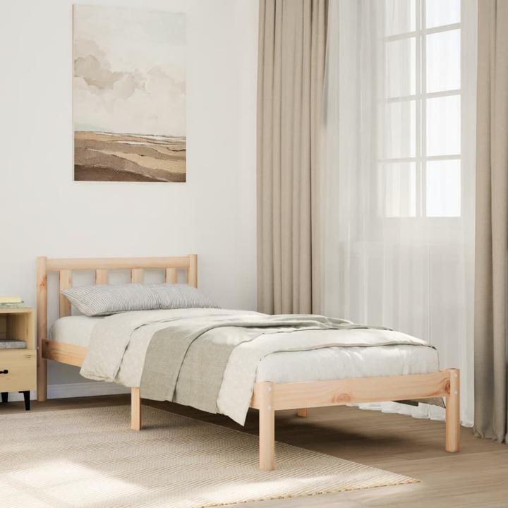 Actual product image VidaXL Bett E x tra Lang ohne Matratze (100 x 220 cm)