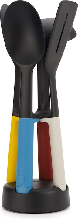 Joseph Joseph Elevate Slim 4 Piece Cooking Cutlery Set with Storage St..