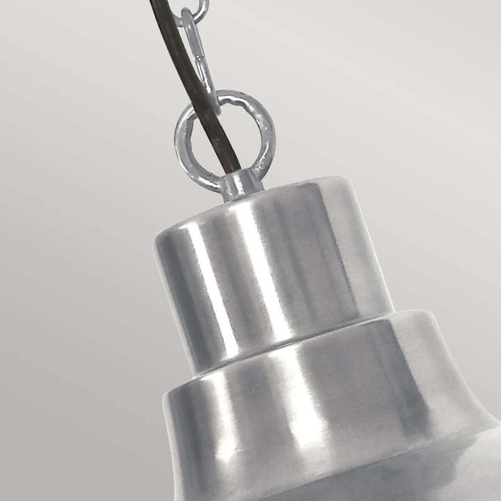 Actual product image Elstead Lighting Somerton outdoor pendant light E27 1-fold antique nickel IP44 (E27, IP44)