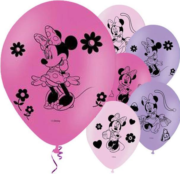 Produktbild Amscan Latexballons Minnie Mouse (10 x)