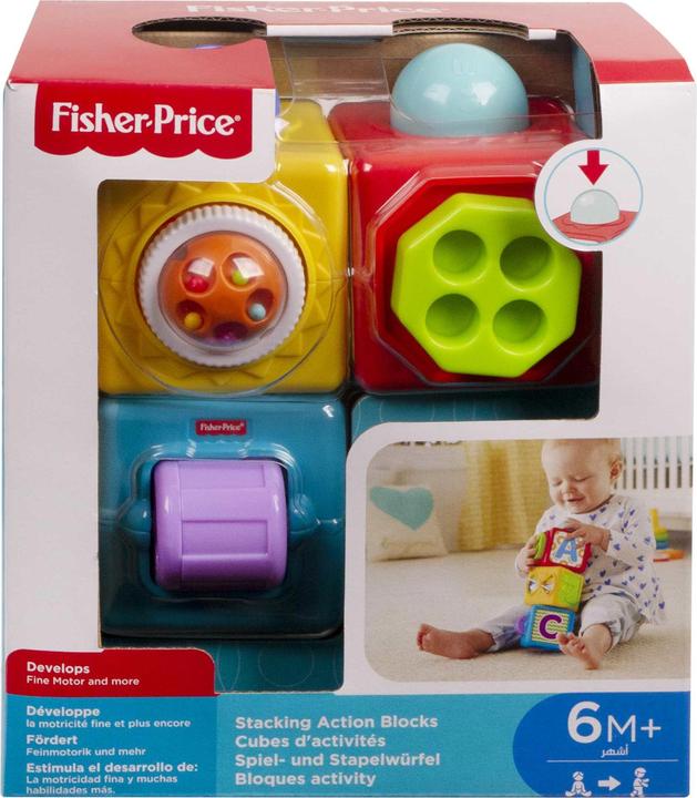 Actual product image Fisher-Price Stacking Action Blocks