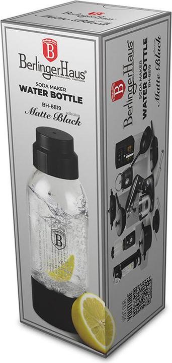 Produktbild BerlingerHaus Wassersprudler-Flasche, 0,5L, schwarz
