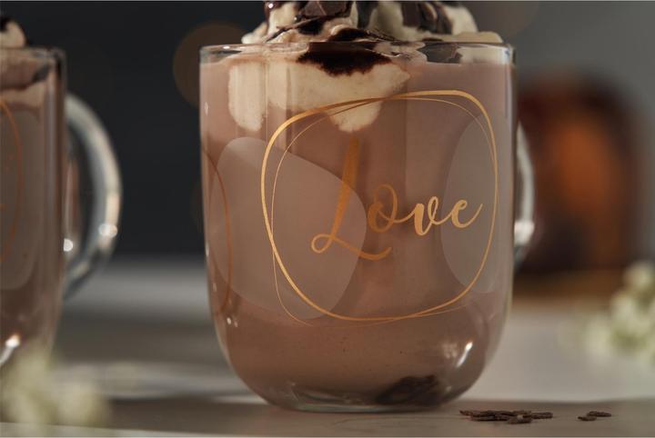 Produktbild Leonardo Tasse Presente Love 400 ml, 2 Stück, Transparent (300 ml, 2 x)