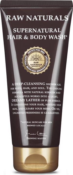 Immagine prodotto Raw Naturals Lavaggio per capelli e corpo 3 in 1 Supernatural (200 ml)