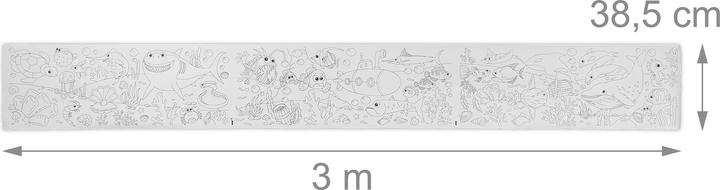 Actual product image Relaxdays 2x colouring roll sheets