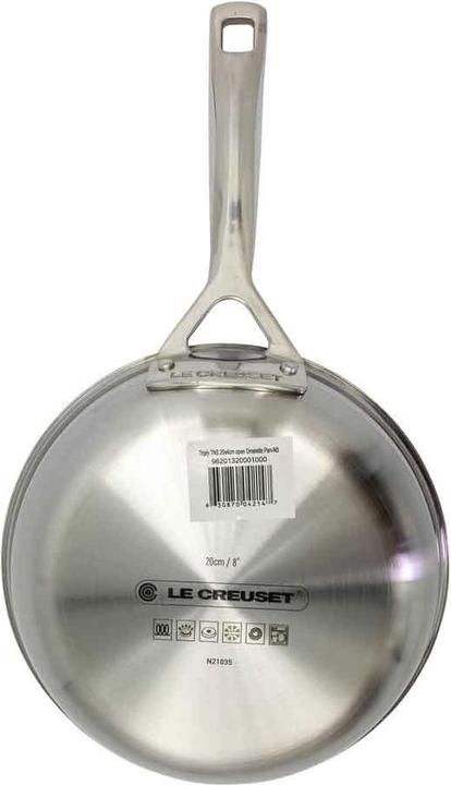 Image du produit Le Creuset Poêle à frire (20 cm, Poêle à frire, Acier inoxydable)