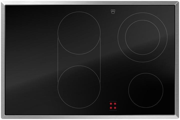 Produktbild V-ZUG CookTop V600 E804B (77.40 cm, Glaskeramik Kochfeld)