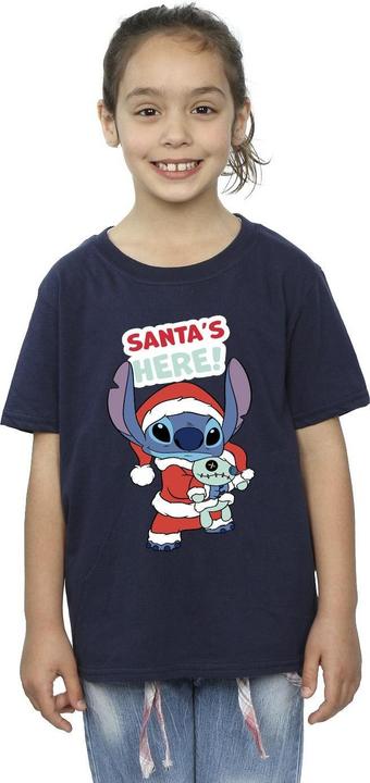 Immagine prodotto Disney Lilo & Stitch Santa's Here Maglietta Ragazze (152, 158)
